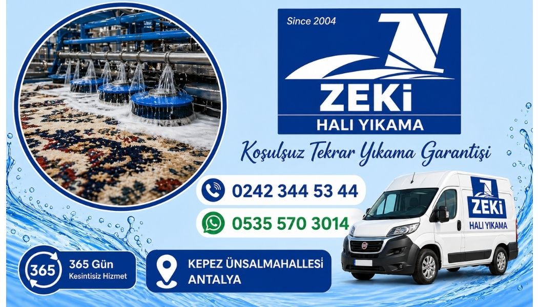 Kepez Ünsal Mahallesi Halı Yıkama
